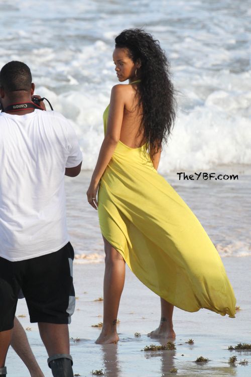 Photoshoot Fresh Rihanna Sexes Up Beach Shoot As Face Of Barbados